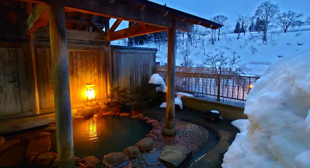 屋上露天風呂