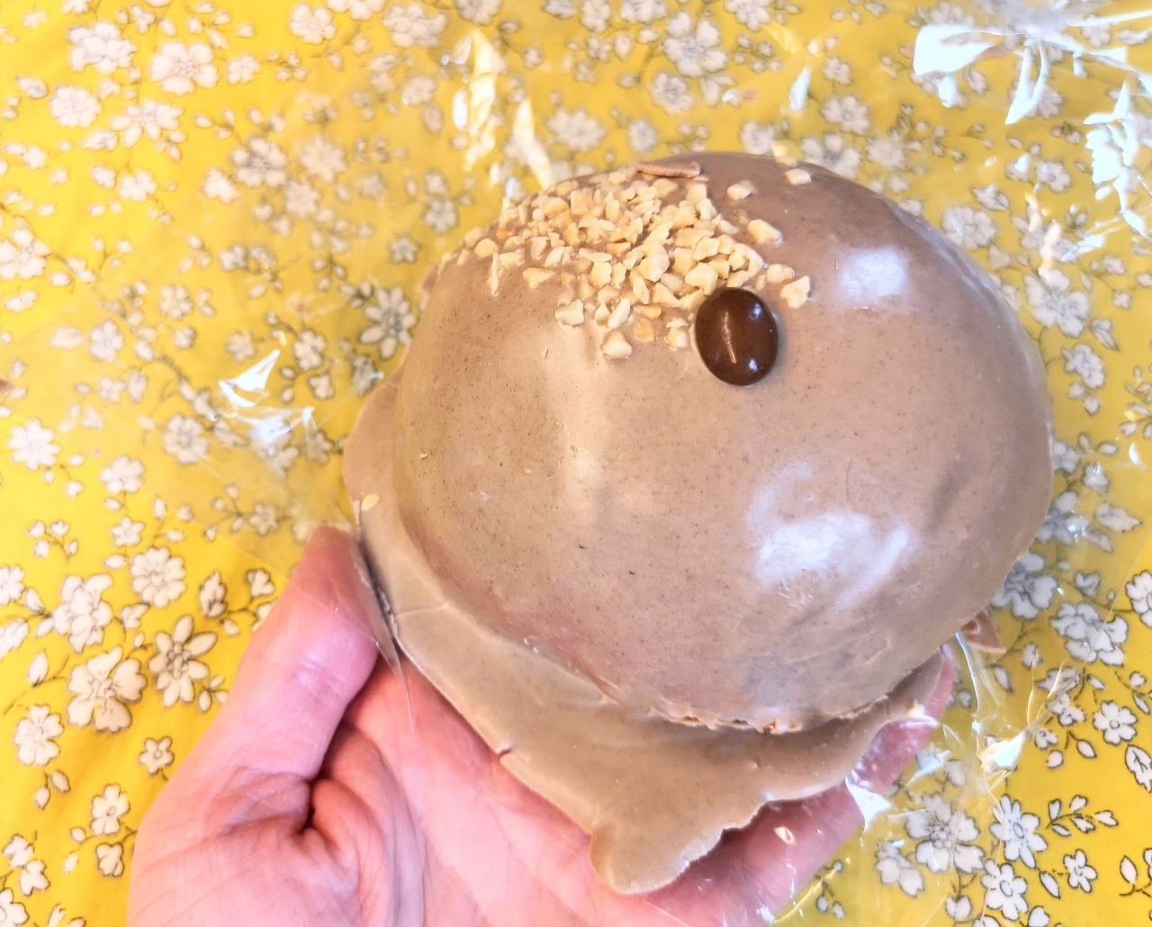 奈良県奈良市・「チャオプレッソ＆クックハウス西大寺駅店」珈琲クリームパン