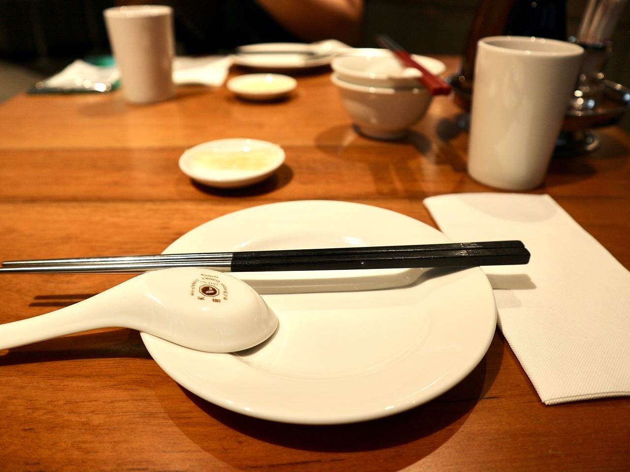 テーブルの様子