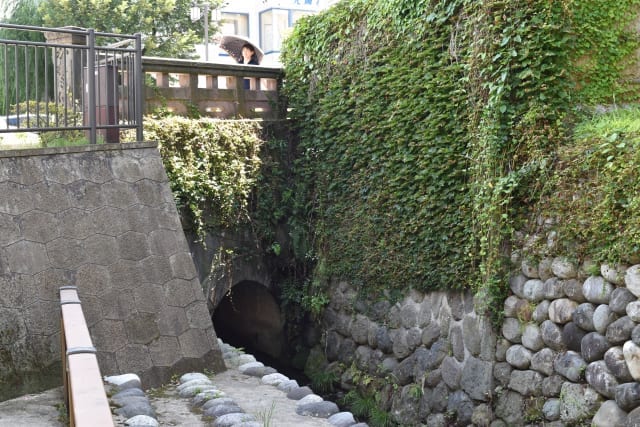 東内惣構の遺構