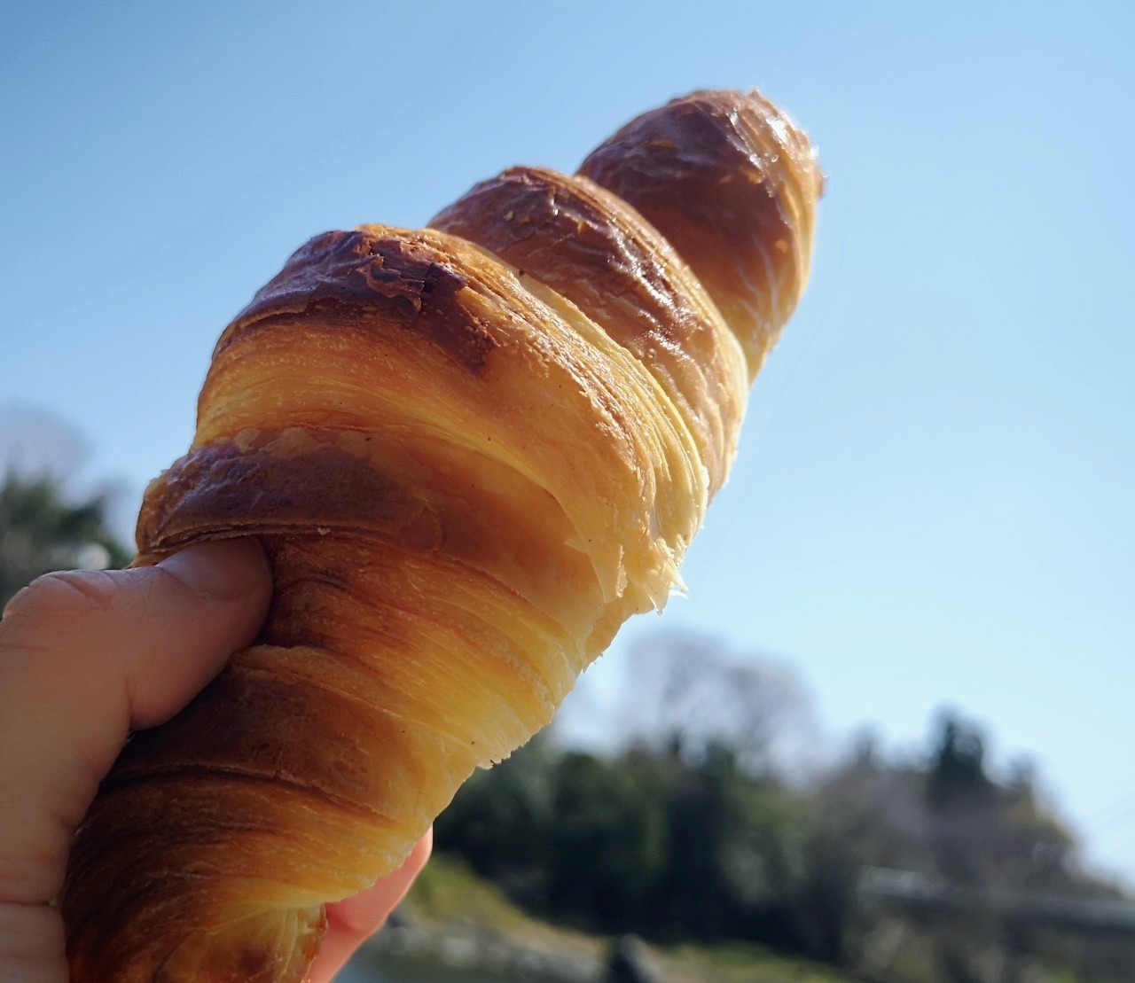 「しあわせの葉っぱベーカリー」クロワッサン