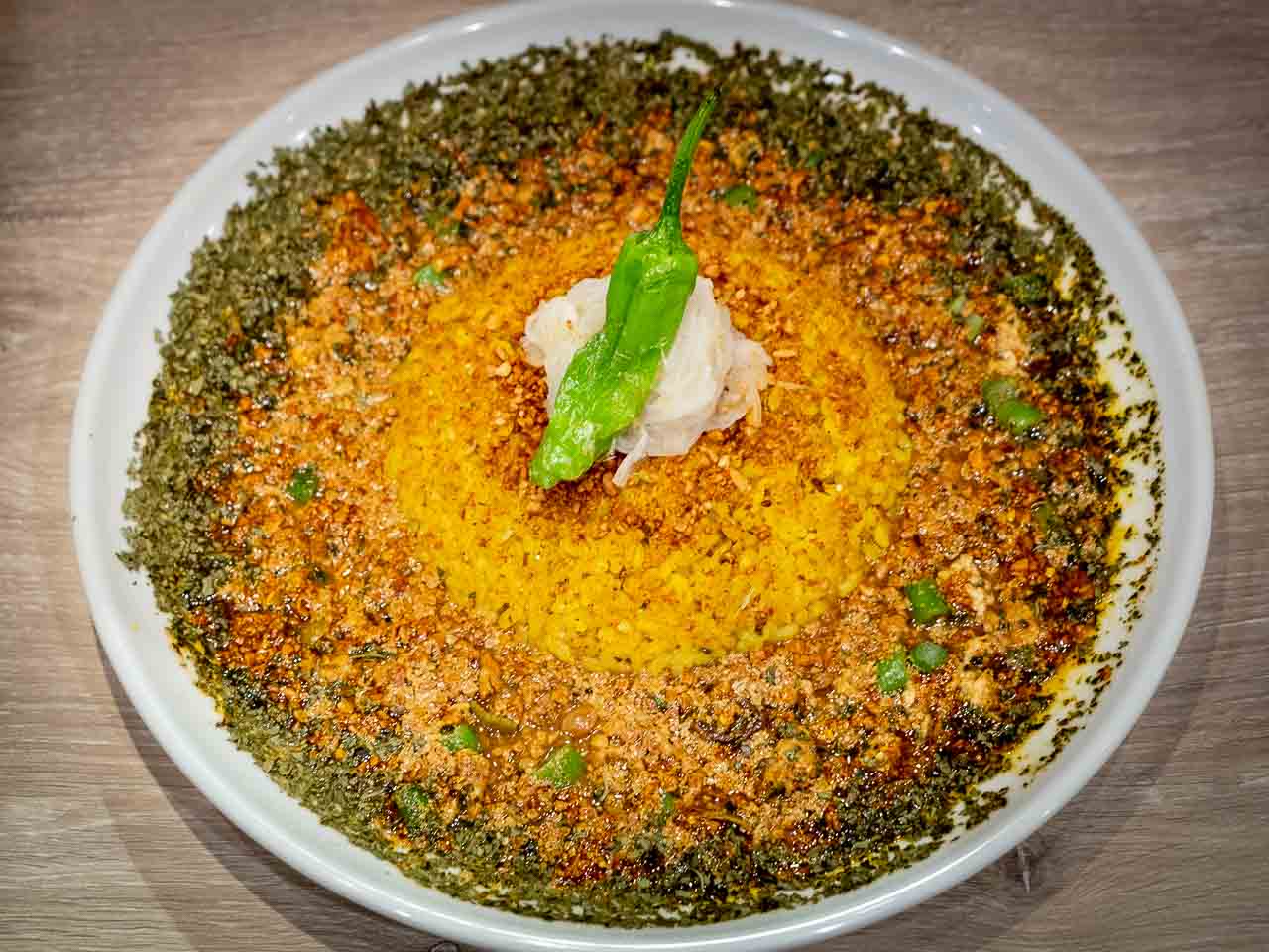 「コロンビア8」のキーマカレー