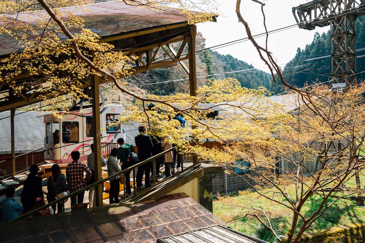 吉野山ロープウェイ2