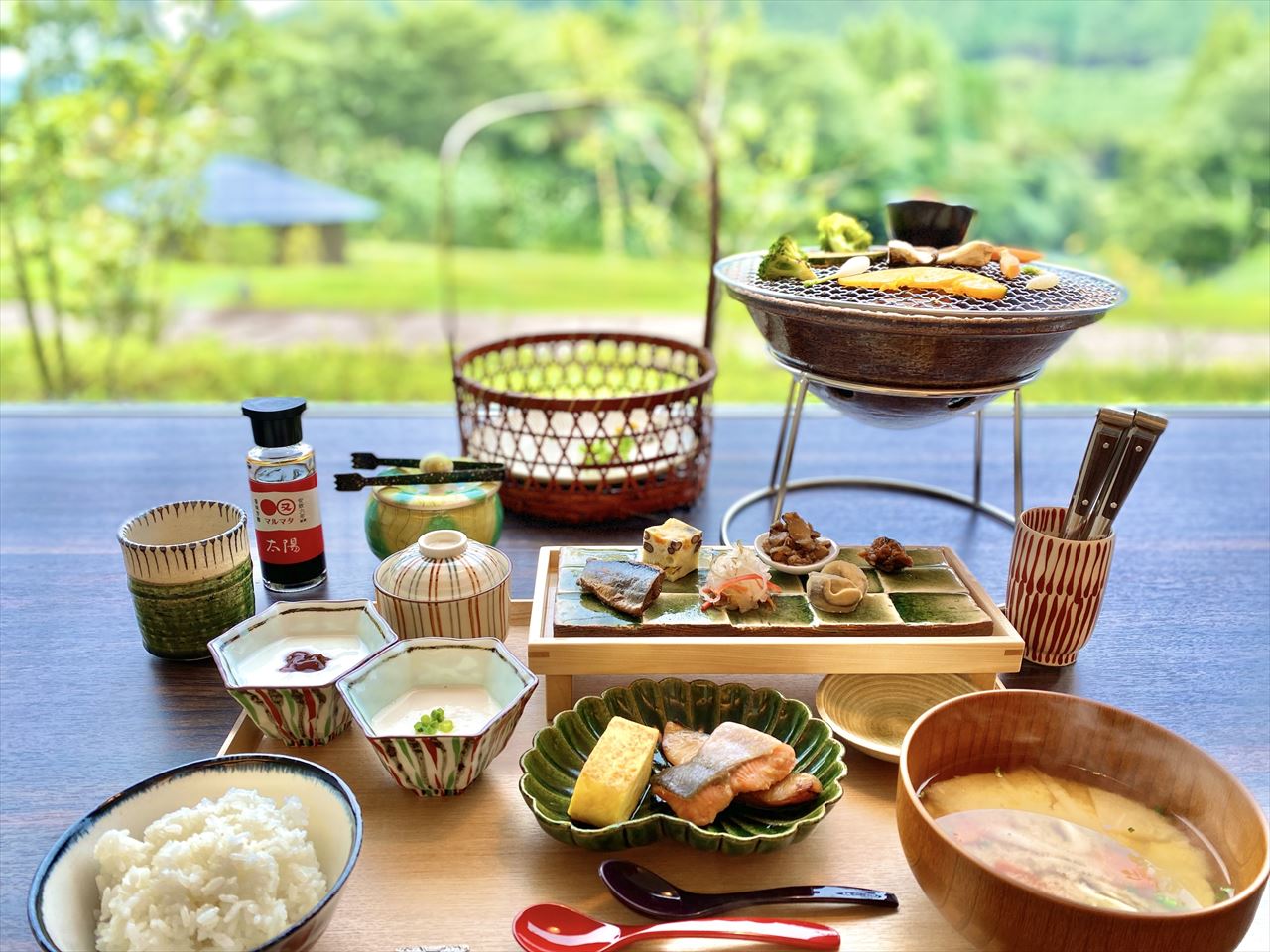 界 由布院　朝食和食