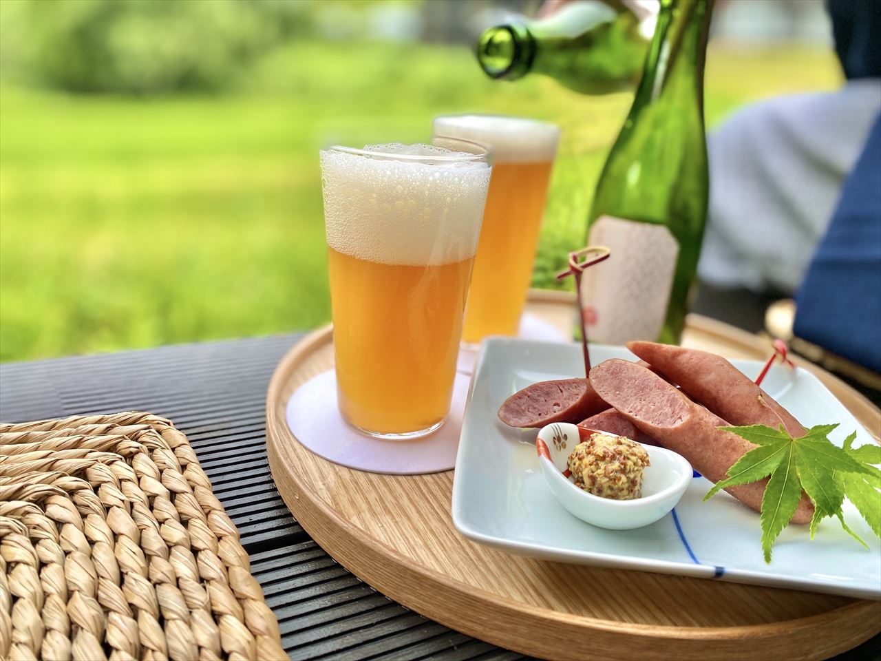 至福の湯上がりビールとご当地おつまみ