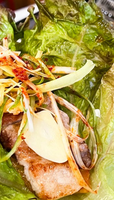 18mmの厚切りサンギョプサルが人気！新大久保「味ちゃん」の人気ランチメニューを紹介！