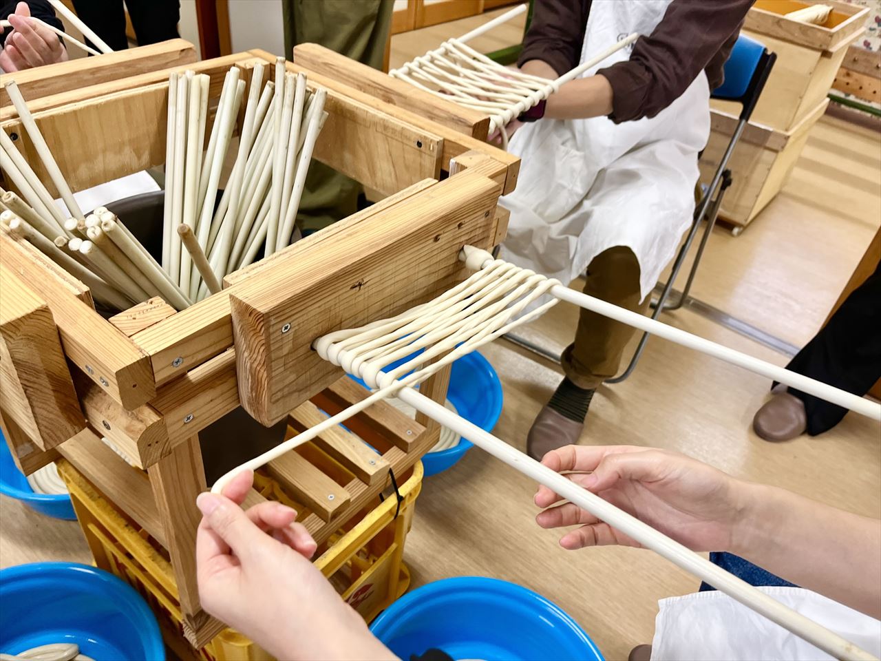 船崎饂飩伝承館　五島うどん作り体験