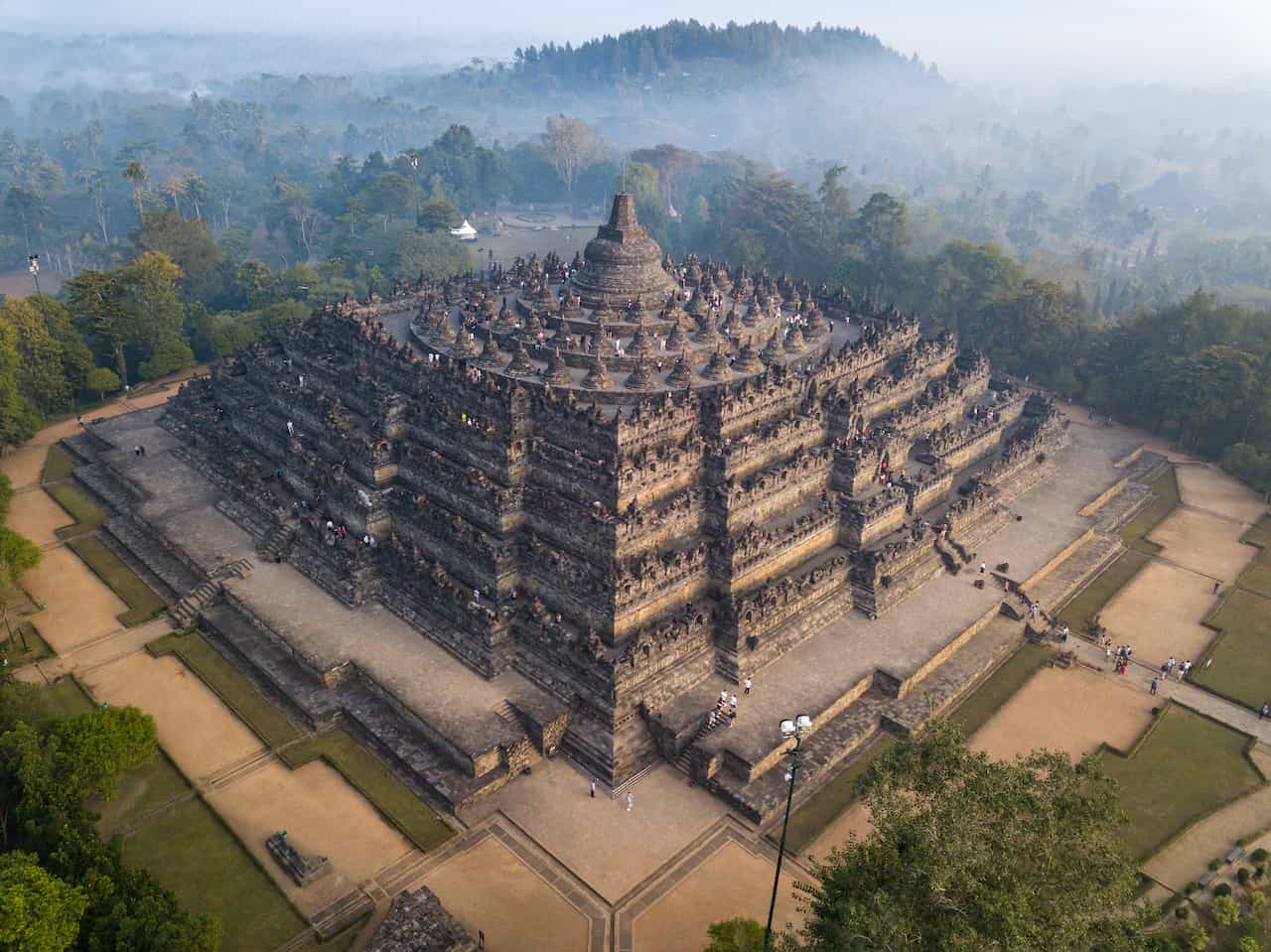 インドネシア・ボロブドゥール遺跡1