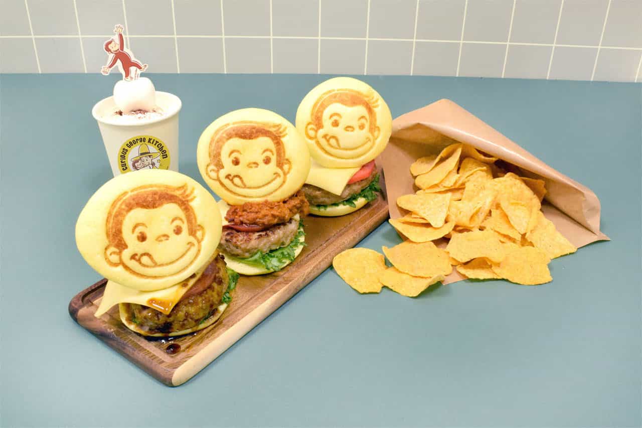 おさるのジョージキッチンカーメニュー例