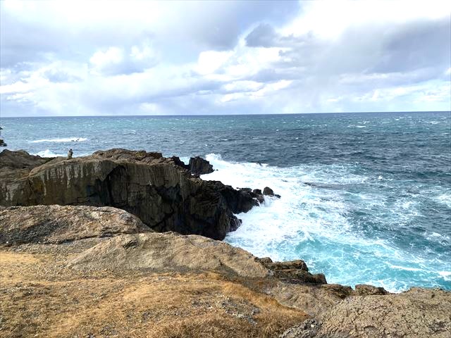 出雲日御碕灯台　日本海