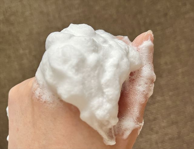 やさしい熟成せっけん　泡